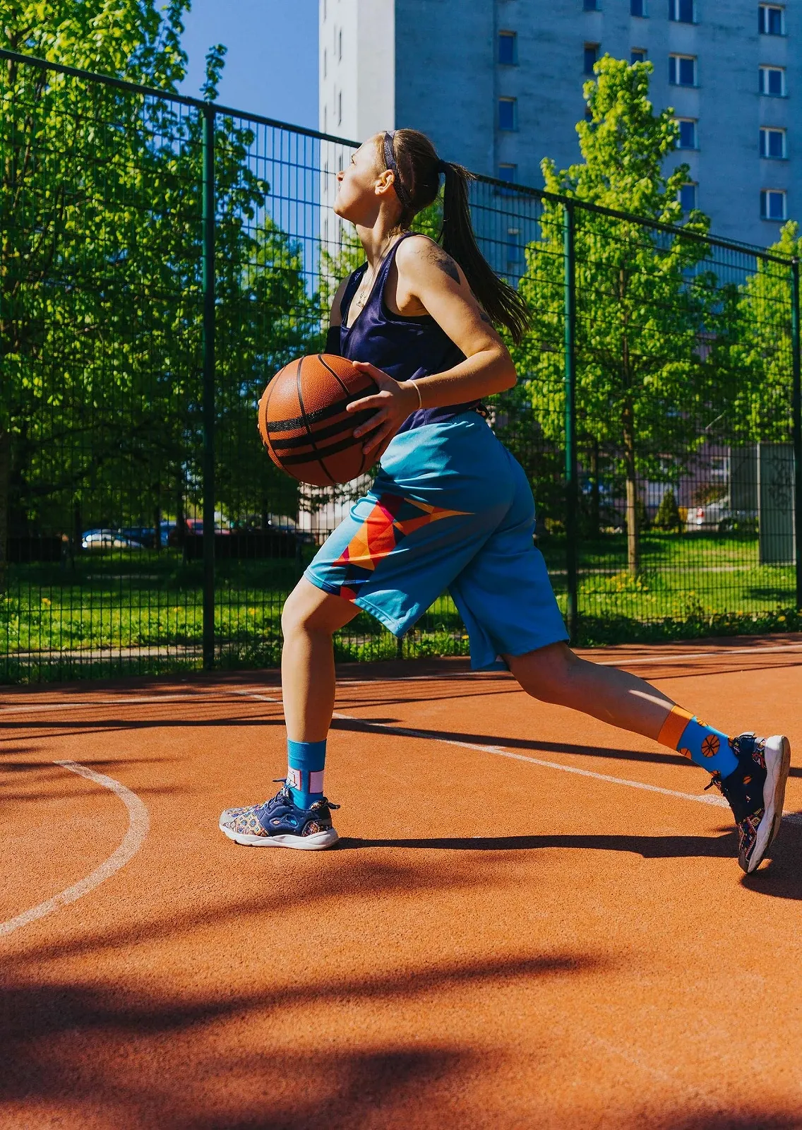 Носки Rainbow Socks Баскетбольные носки в мяче - 2 пары, фото №4