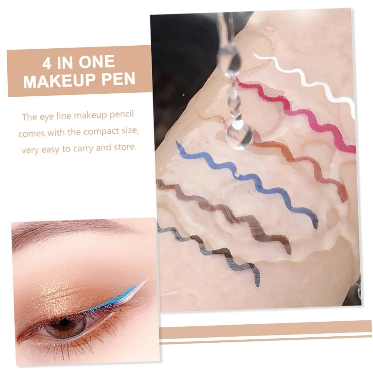 Набор подводок для глаз Beavorty, цветные, фото №6