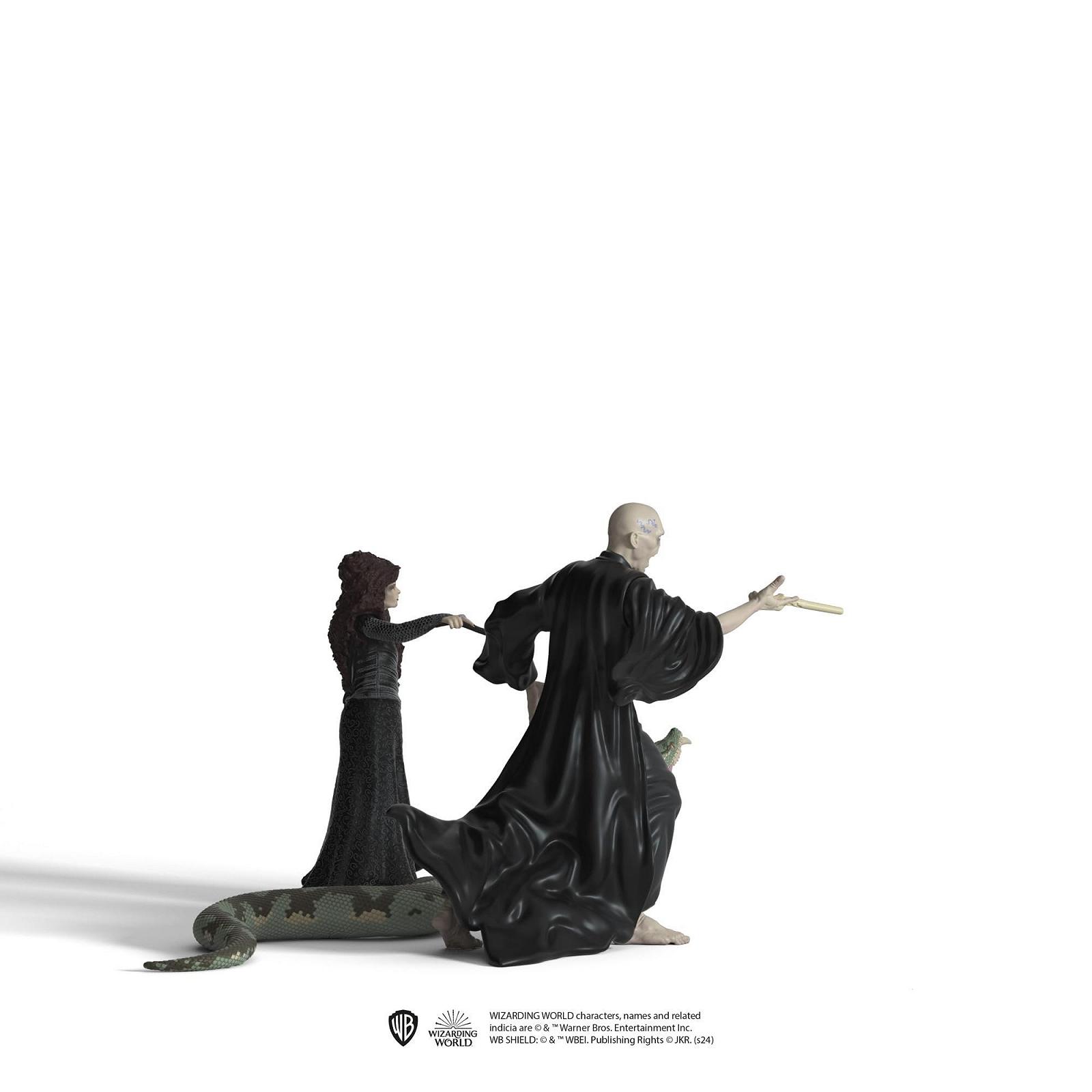 Фігурки Harry Potter Schleich Лорд Волдеморт, Нагіні та Беллатрікс Лестранж, 21 x 16 x 18 см, фото №5