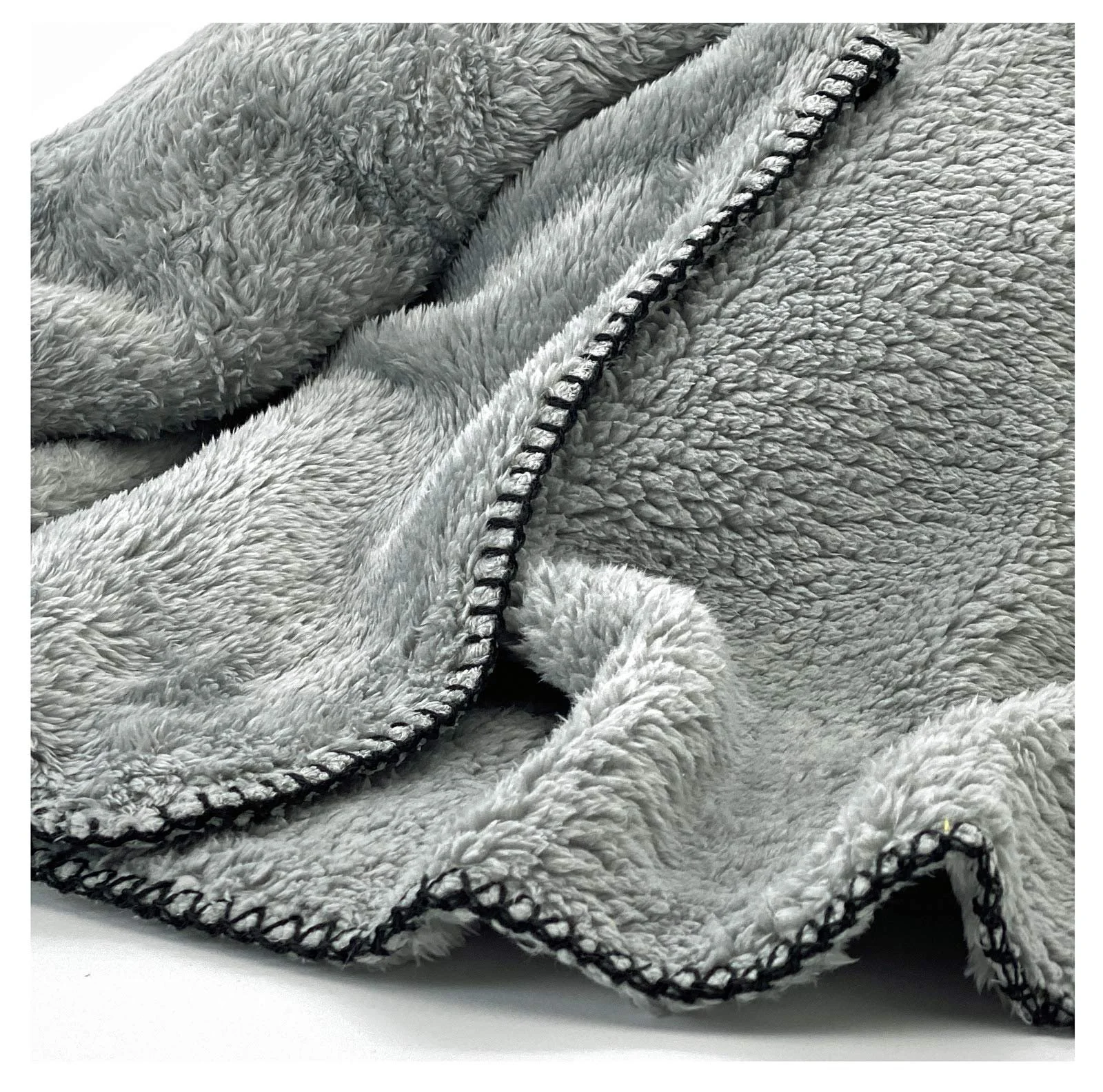 Покривало heimtexland Довгий ворс Teddy Fleece XL 200 x 150 Срібно-сірий, фото №3 Покривало heimtexland Довгий ворс Teddy Fleece XL 200 x 150 Срібно-сірий, фото №3