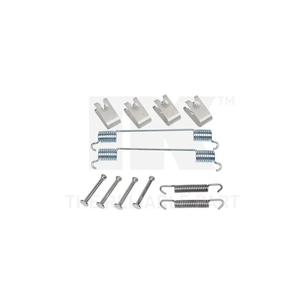 Монтажний комплект гальмівних колодок NK 7925814 FORD задня вісь, фото №1 Монтажний комплект гальмівних колодок NK 7925814 FORD задня вісь, фото №1