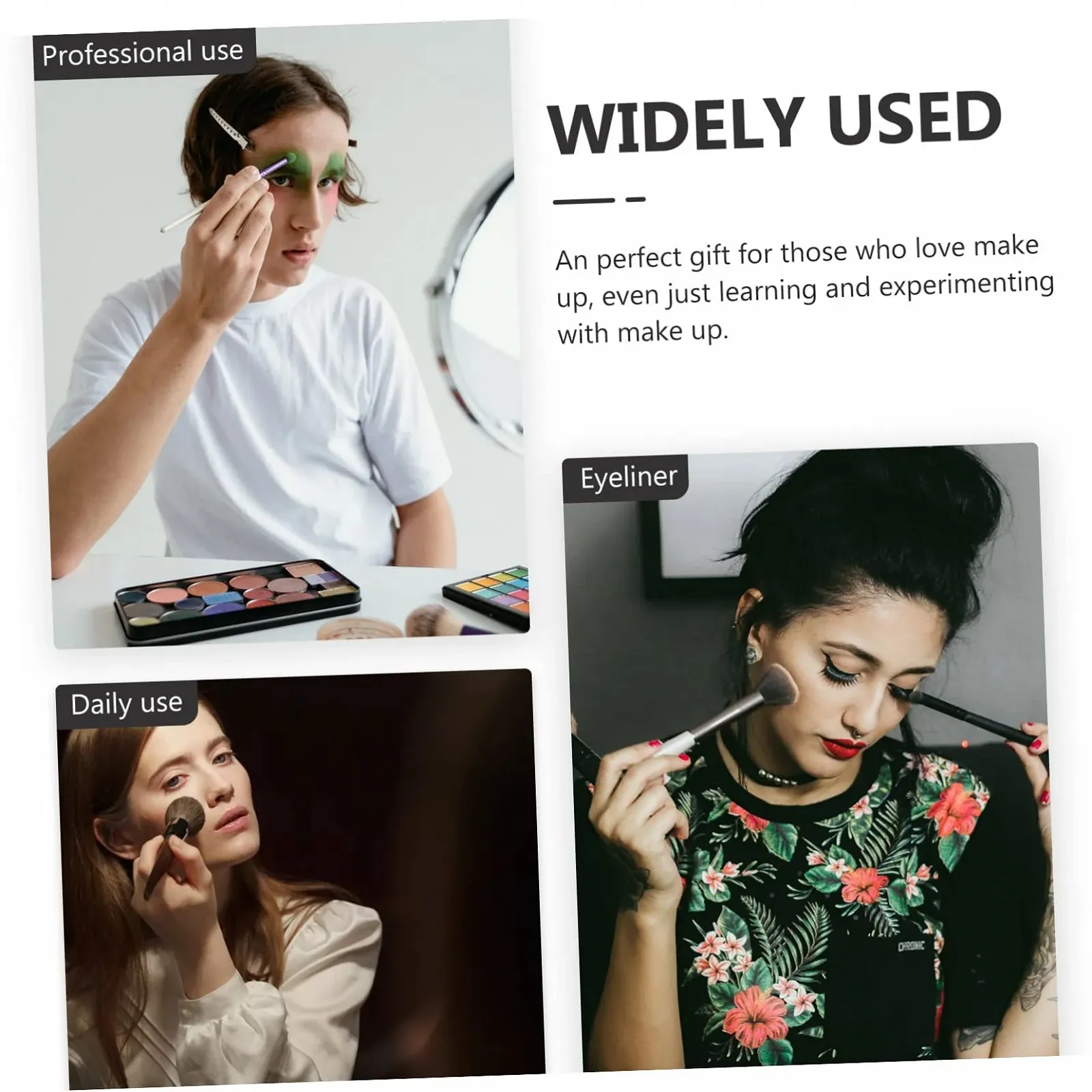 Пензлі DOITOOL для підводки очей, фото №4