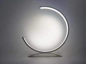 Настільна лампа Trango Moonlight 2019-03S з регулюванням яскравості та кольору CCT 3000K-6500K, LED 12.5 Вт матовий нікель/хром synthetic.ua - Фото 1