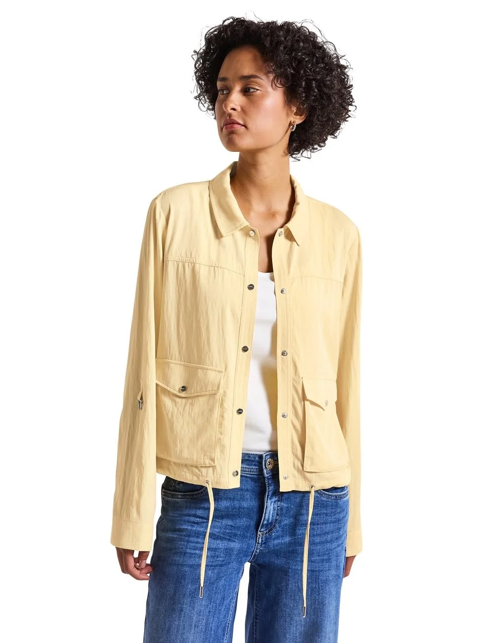 Легка куртка Street One Жіноча з текстурою, фото №1 Легка куртка Street One Жіноча з текстурою, фото №1