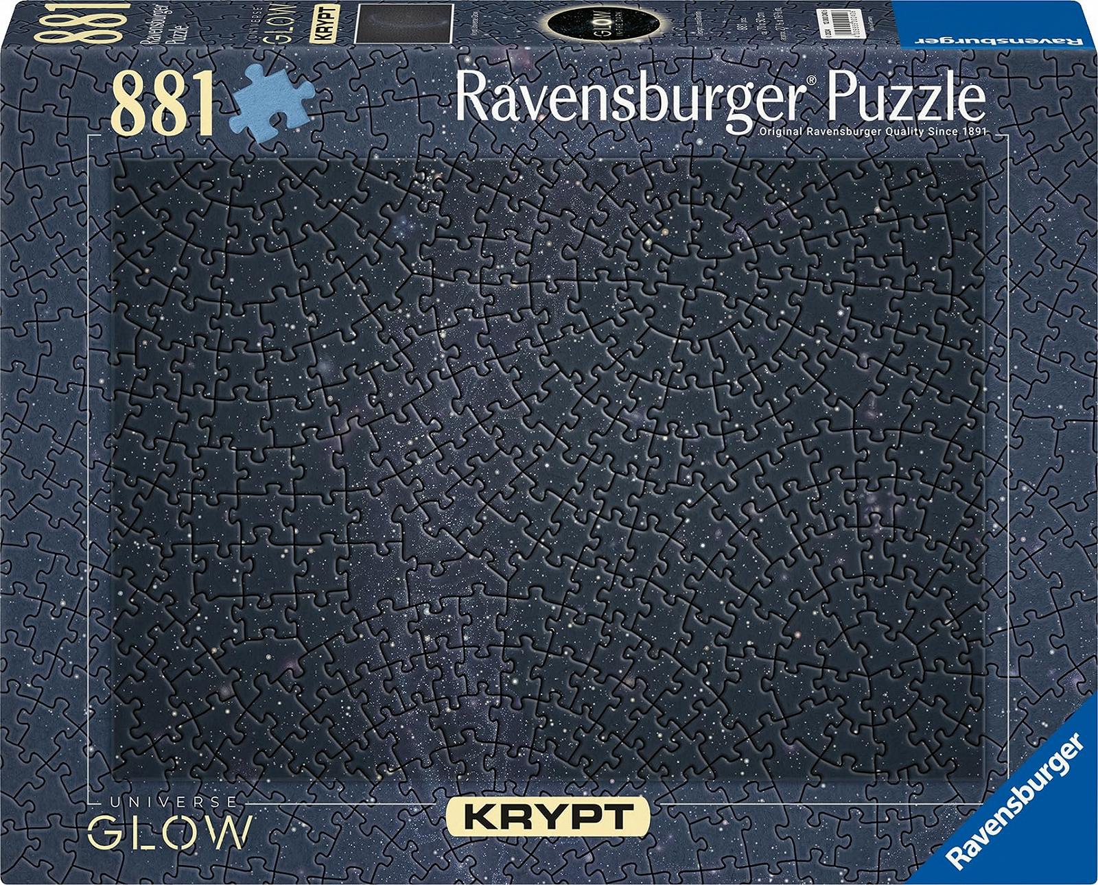 Пазл Ravensburger Krypt Universe Glow 881 деталь 14+, фото №1