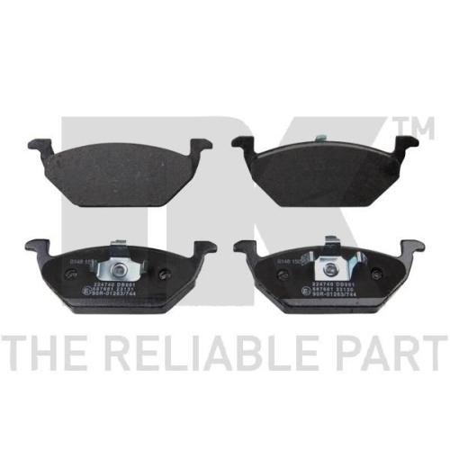 Гальмівний диск NK 204758 для AUDI SEAT SKODA VW передня вісь, фото №5