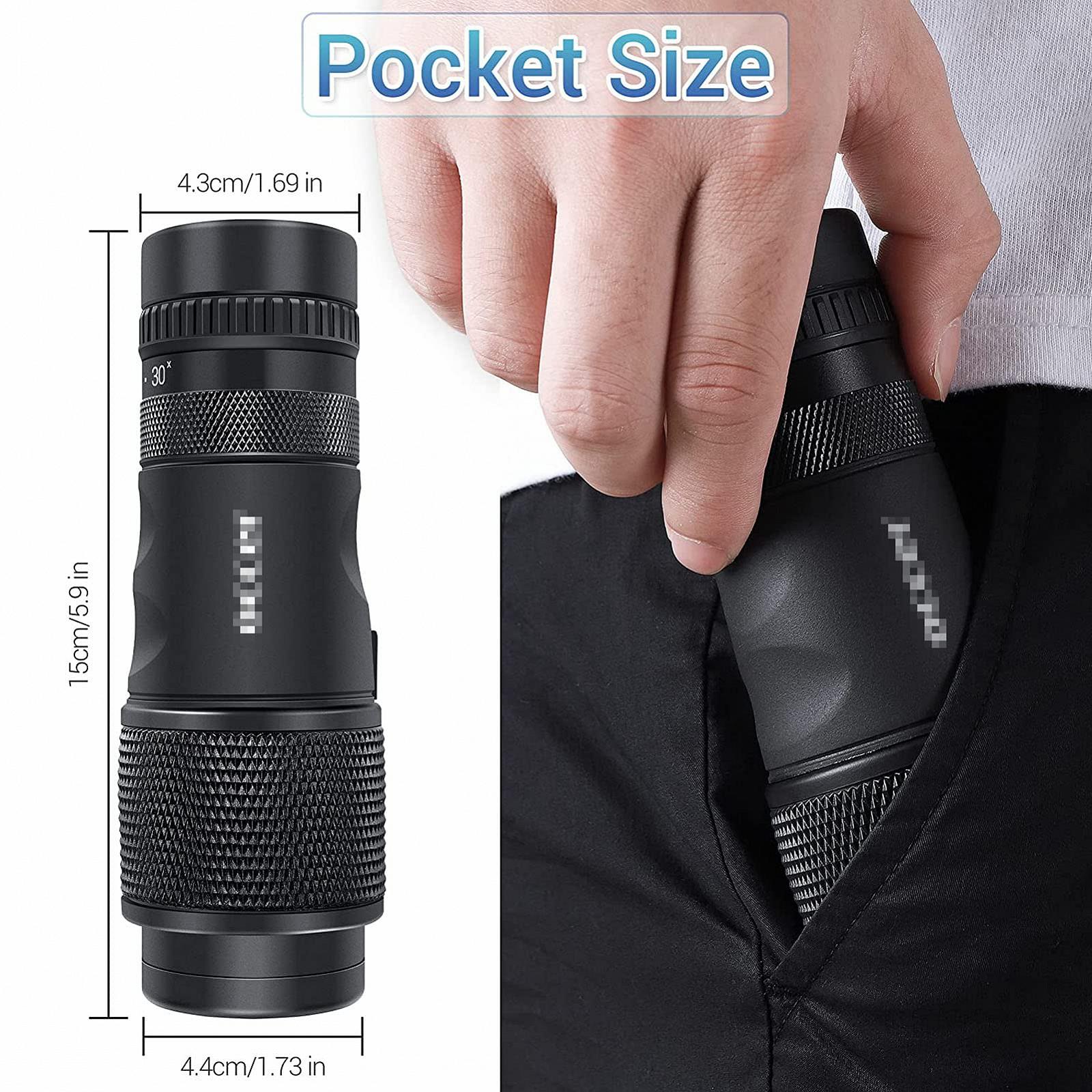 Монокуляр 10×30-30 Телескоп Zoom HD Mini для дорослих з регульованим збільшенням зі штативом тримачем для телефону, фото №7 Монокуляр 10×30-30 Телескоп Zoom HD Mini для дорослих з регульованим збільшенням зі штативом тримачем для телефону, фото №7