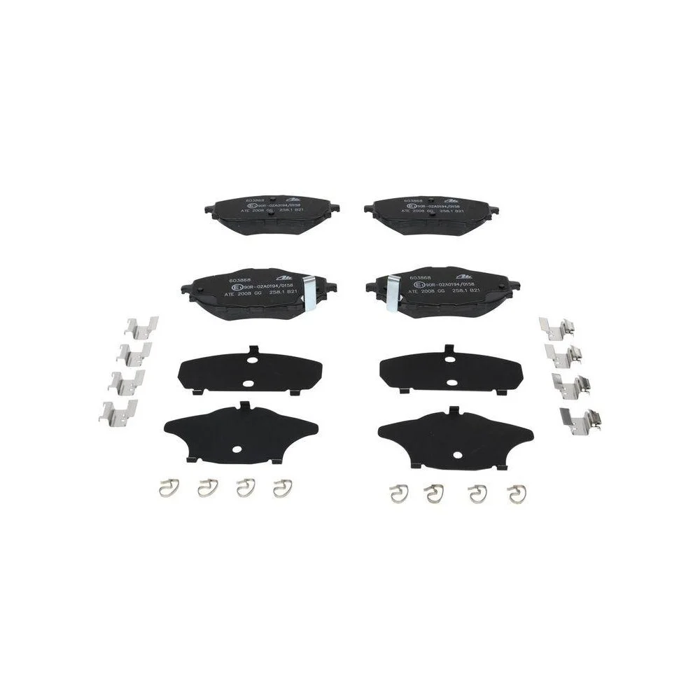 Комплект тормозных колодок, дисковый тормоз ATE 13.0460-3868.2 для TOYOTA, передний мост, фото №1