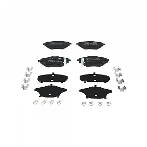 Комплект гальмівних колодок, дискові гальма ATE 13.0460-3868.2 для TOYOTA, передній міст - Фото 1