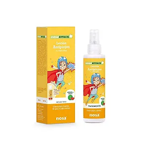 Лосьон Nosa Loci\_oacute;n Antipiojos 1% Пиретрин Аромат Арбуза 150 мл - Фото 1