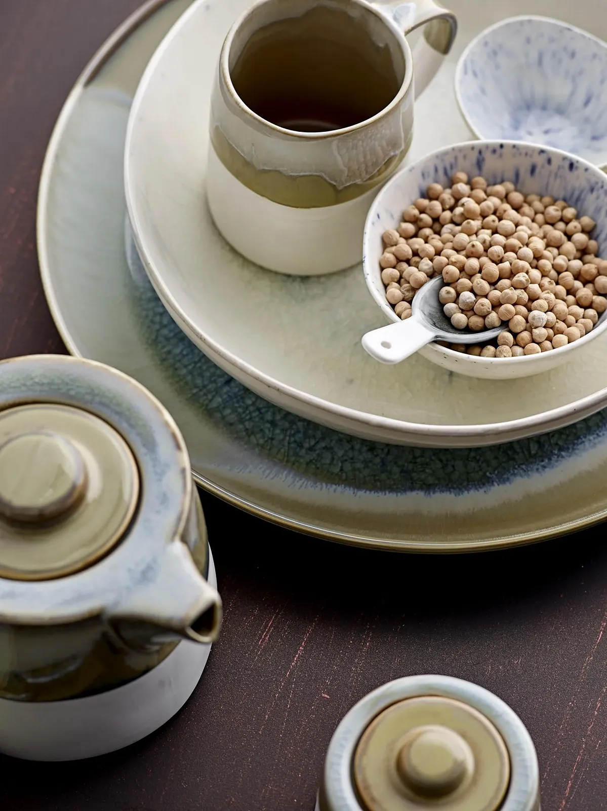 Чайник-заварник Bloomingville Stoneware 82044429 Коричневий, фото №5