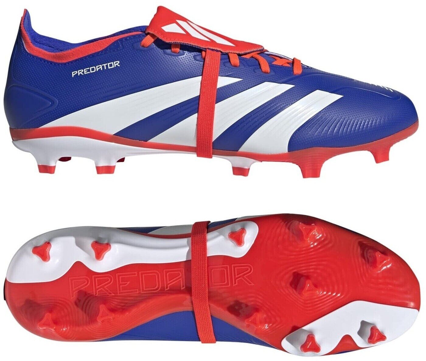 Бутсы Adidas Predator League Fold-Over Tongue FG Синий, размер 46, фото №7