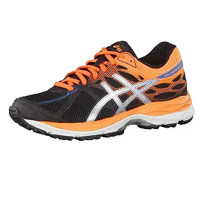 Кроссовки ASICS Gel-Cumulus 17 Gs желтый/бордовый/розовый - Фото 1