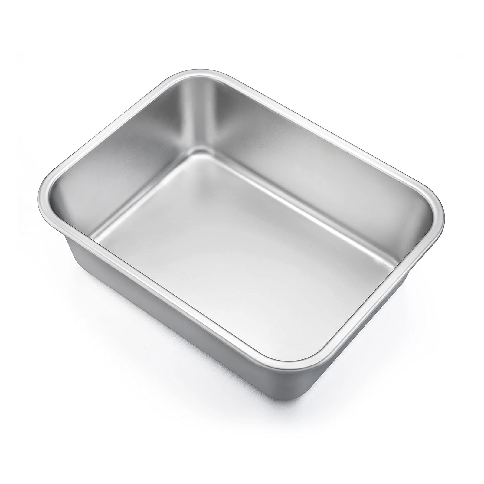 Форма для запекания Homikit прямоугольная из нержавеющей стали 27 x 21 x 8 см, фото №1