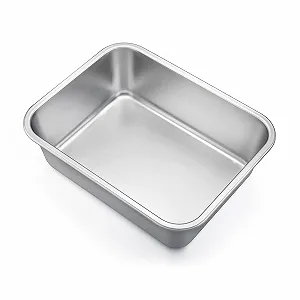 Форма для запекания Homikit прямоугольная из нержавеющей стали 27 x 21 x 8 см - Фото 1