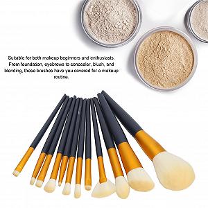 Набір кистей для макіяжу Sonew 12 шт. synthetic.ua - Фото 1