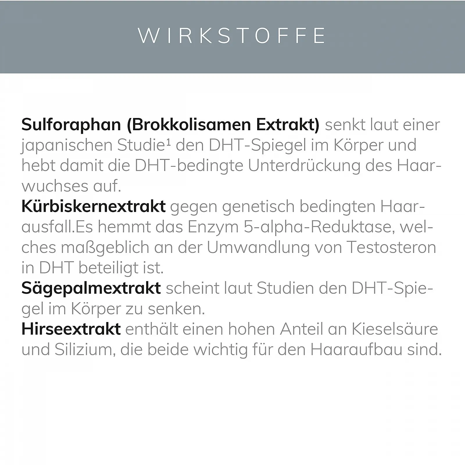 Капсули KÖ-HAIR DHT Blocker для підтримки при випадінні волосся, фото №3