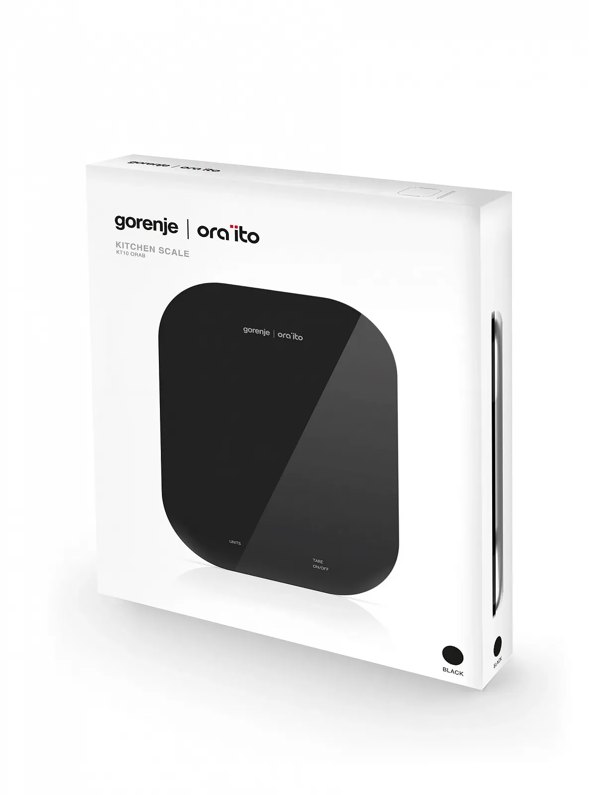 Кухонні ваги Gorenje KT10ORAB цифрові, загартоване скло, функція тари, до 10 кг, фото №6
