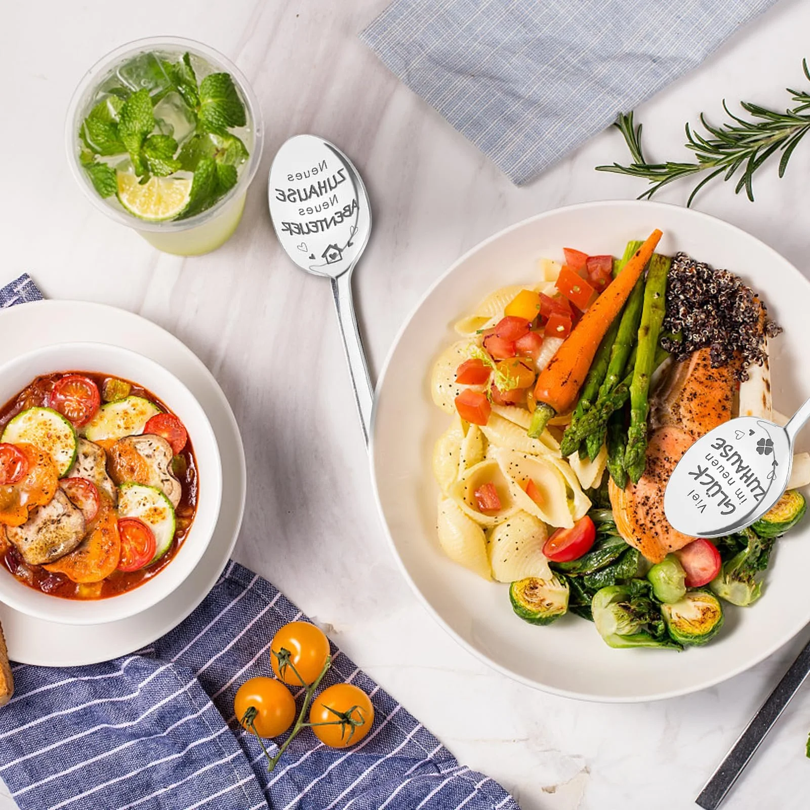 Ложка кавова з гравіюванням Housewarming Gift, набір 2 шт., фото №4