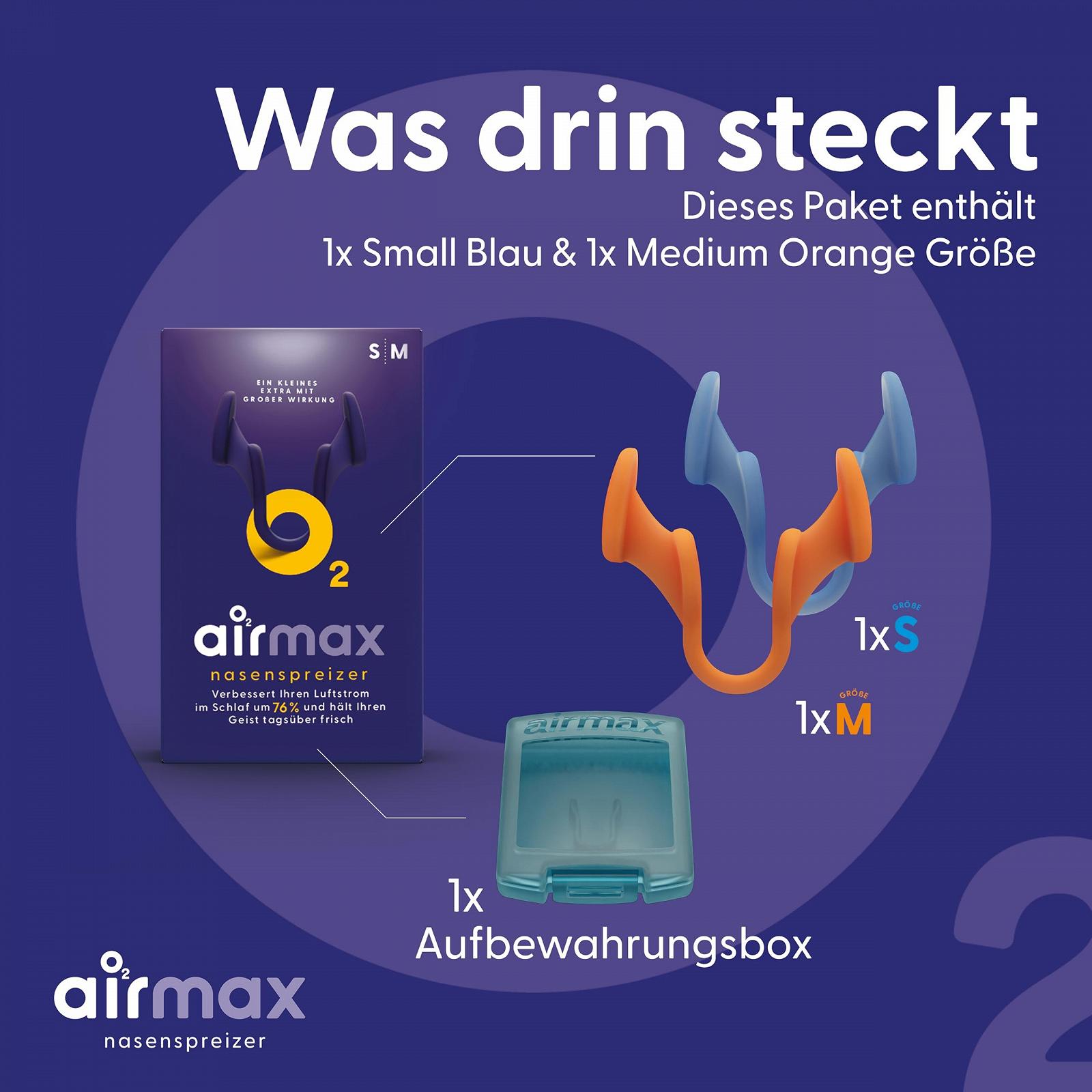 Розширювач Носа AIRMAX Trial Pack Розміри S та M, фото №8