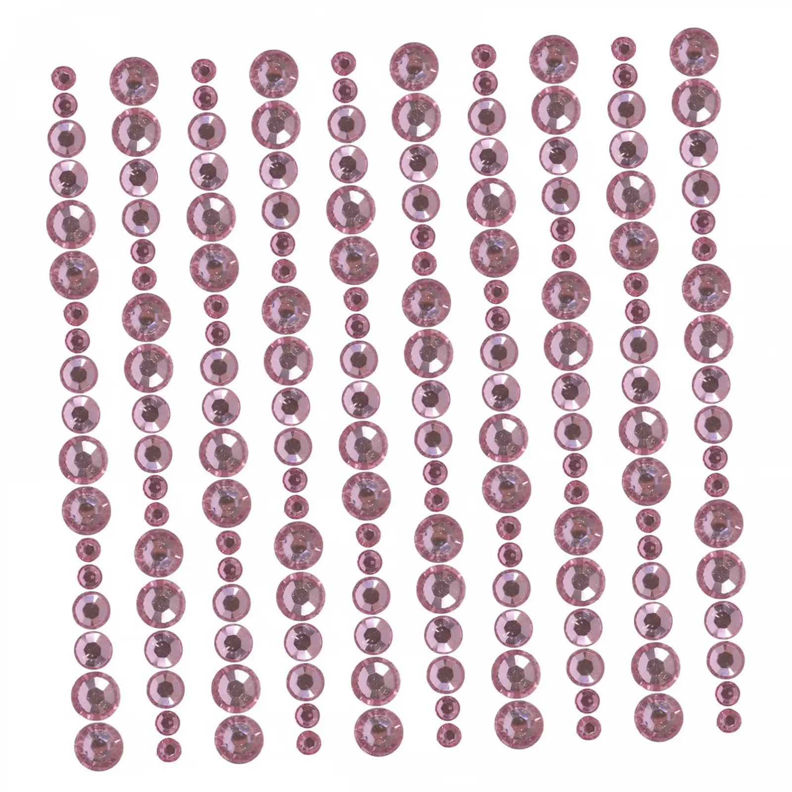 Наклейки зі Стразами Безімені Плоскі Акрилові Самоцвіти для Обличчя Ювелірні Вироби Вишневий Цвіт, фото №1