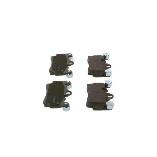 Комплект гальмівних колодок BOSCH 0 986 424 741 дискове гальмо для AUDI PORSCHE VW, фото №2