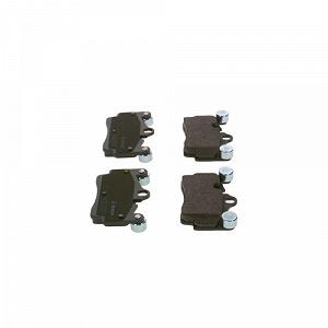 Комплект гальмівних колодок BOSCH 0 986 424 741 дискове гальмо для AUDI PORSCHE VW synthetic.ua - Фото 1