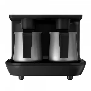 Автоматическая кофеварка для турецкого кофе Arçelik TKM 9961 на 6 чашек Черная - Фото 1