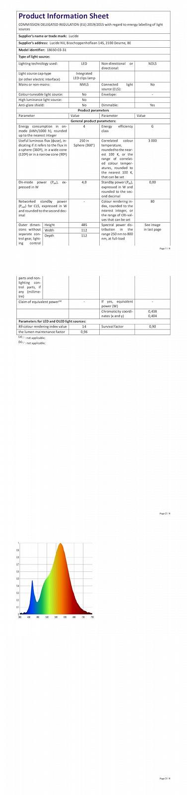Настільна лампа ZOZY LED 3 Вт 3000 K, фото №10