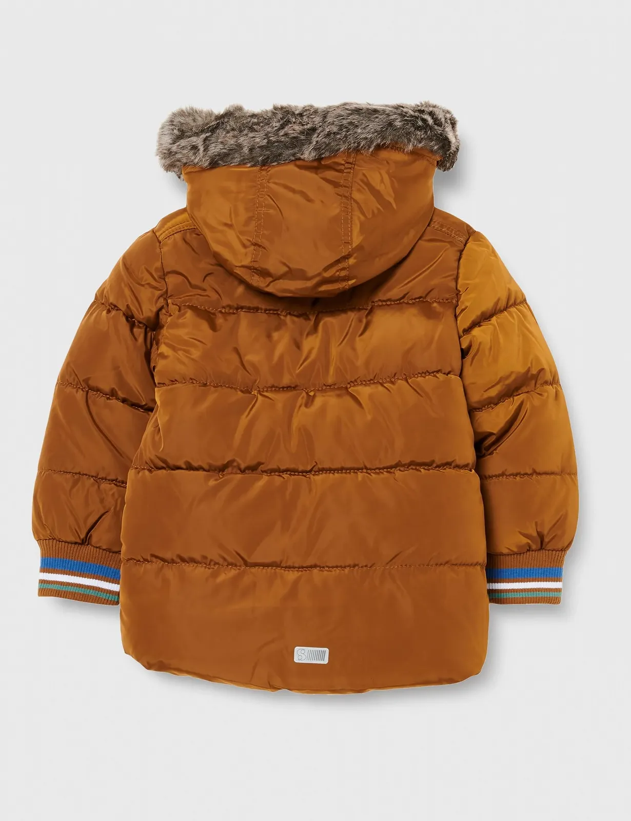 Куртка стеганая s.Oliver со съемным искусственным мехом, фото №4 Куртка стеганая s.Oliver со съемным искусственным мехом, фото №4