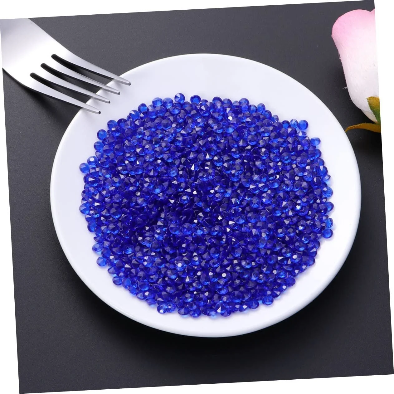 Стрази Акрилові IMIKEYA Прозорий, 4000 шт, фото №8