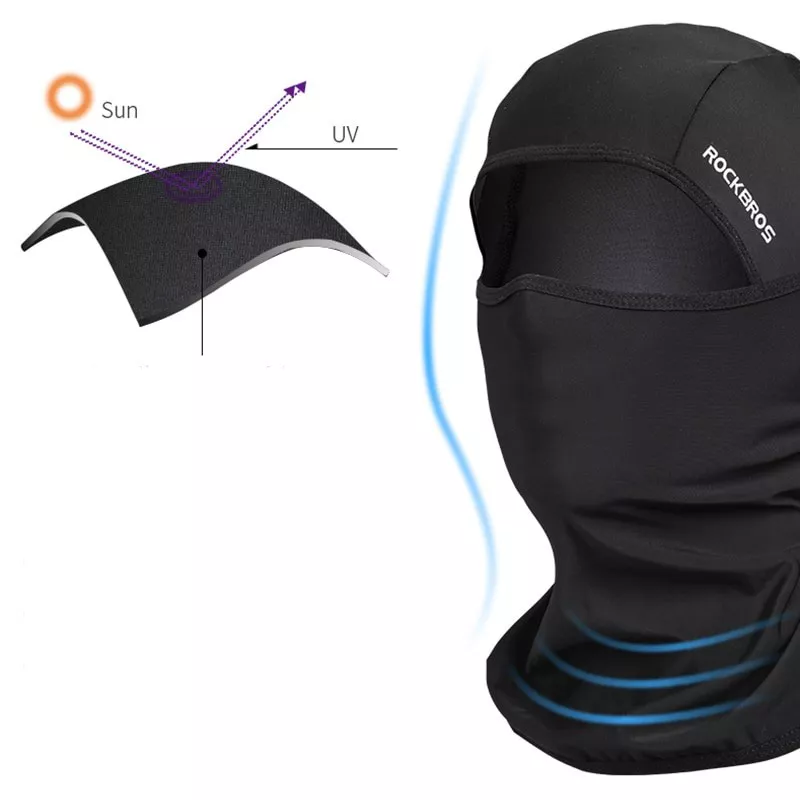 Балаклава ROCKBROS LF7162 дышащая, лыжная.  Черная (24121942010), фото №2