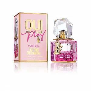 Парфюмированная вода Juicy Couture OUI Play Sweet Diva Цветочный и фруктовый аромат 15 мл - Фото 1