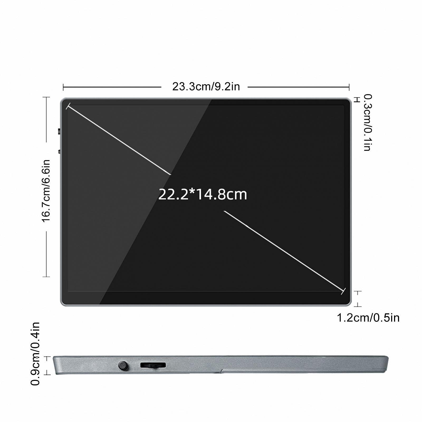 Портативный Сенсорный Монитор 10.5 дюймов Full HD 1920 x 1280 IPS, фото №3