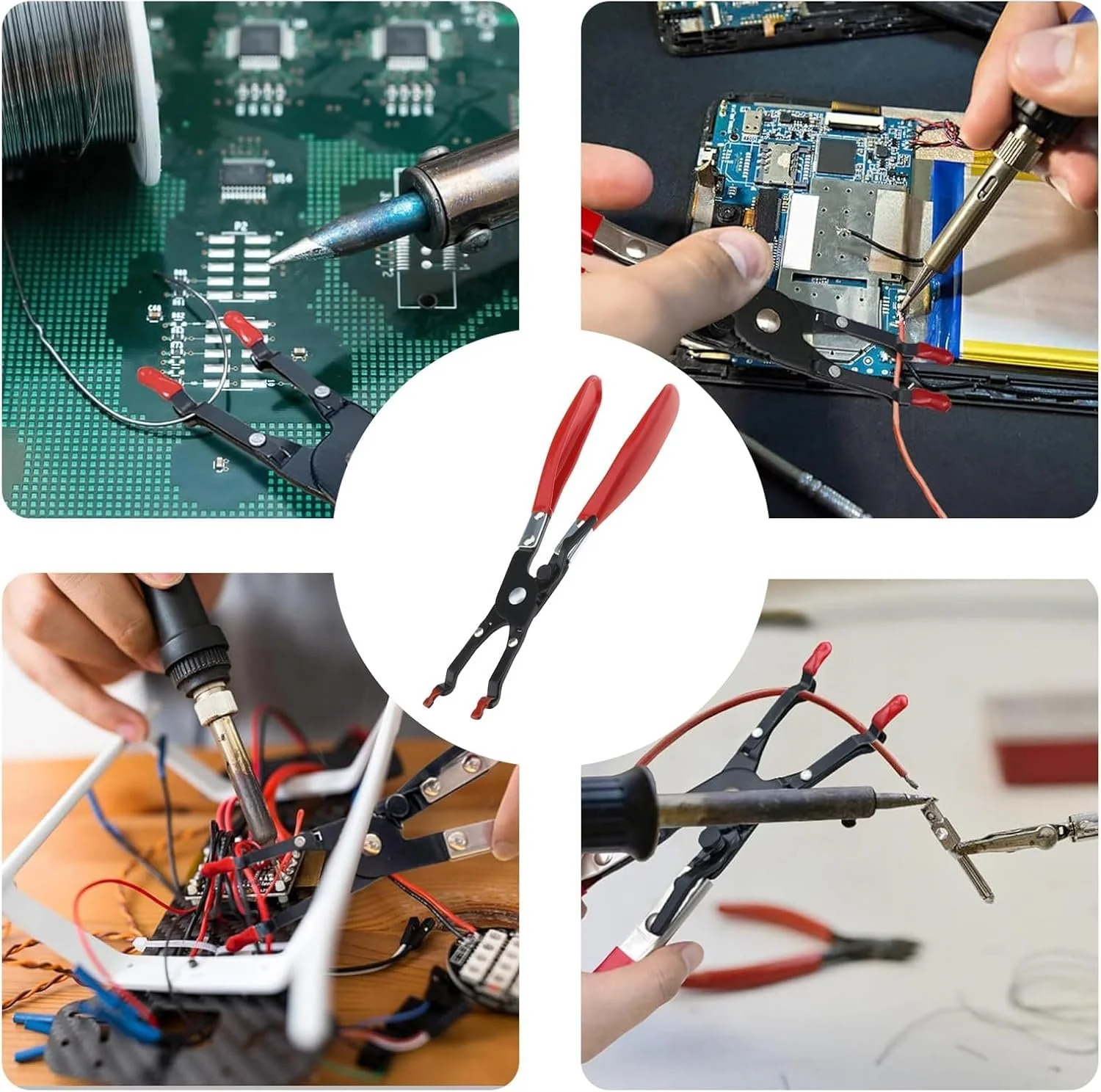 Затискач для пайки металевих автомобілів, багатофункціональний пристрій для пайки, плоскогубці, фото №7