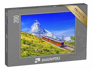 Купить Пазл puzzleYOU Matterhorn Puzzle Collection "Железная дорога на Горнерграт с Маттерхорном, Вале, Швейцария" 200 элементов - Фото 1 Пазл puzzleYOU Matterhorn Puzzle Collection "Железная дорога на Горнерграт с Маттерхорном, Вале, Швейцария" 200 элементов - Фото 1