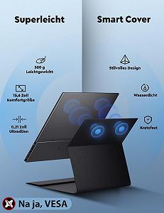 Монітор портативний 15.6" HONGO P156A06 Full HD IPS 60 Гц synthetic.ua - Фото 1