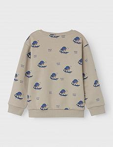 Світшот NAME IT для хлопчиків Nmmotto LS Nreg SWE Bru Bf (1 шт. в упаковці) synthetic.ua - Фото 1