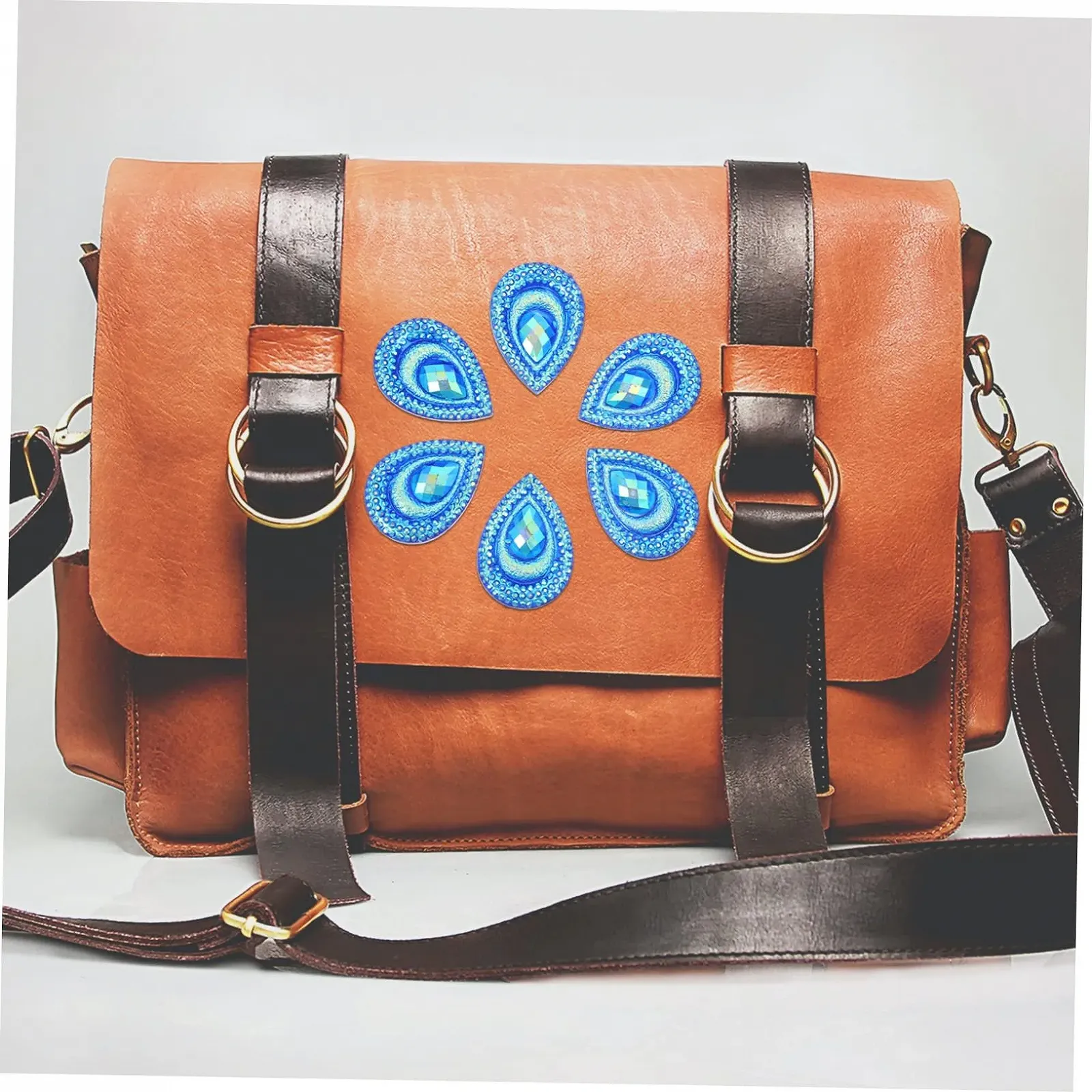 Стрази Павич Краплі води NUOBESTY 2 шт., фото №7