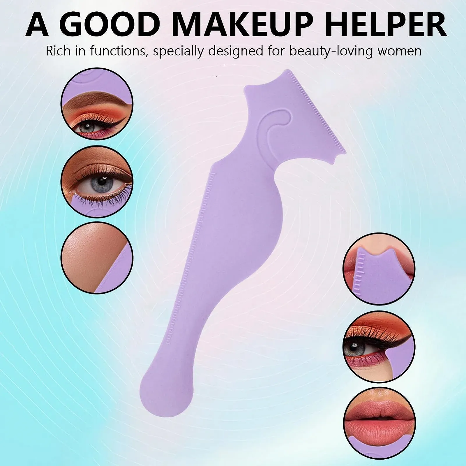 Вспомогательный инструмент для подводки глаз, Winged Eyeliner Tool Прецизионные аппликаторы теней, фото №4