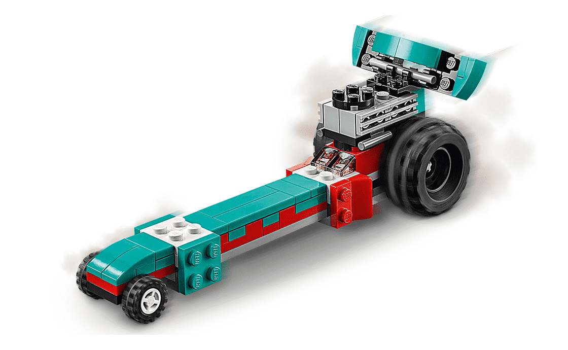 Конструктор LEGO Монстр-трак 163 деталей 31101, фото №6