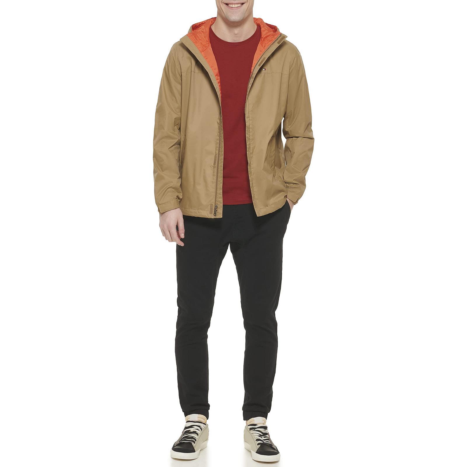 Водонепроникна куртка з капюшоном Tommy Hilfiger, фото №2