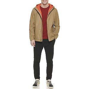Водонепроникна куртка з капюшоном Tommy Hilfiger synthetic.ua - Фото 1