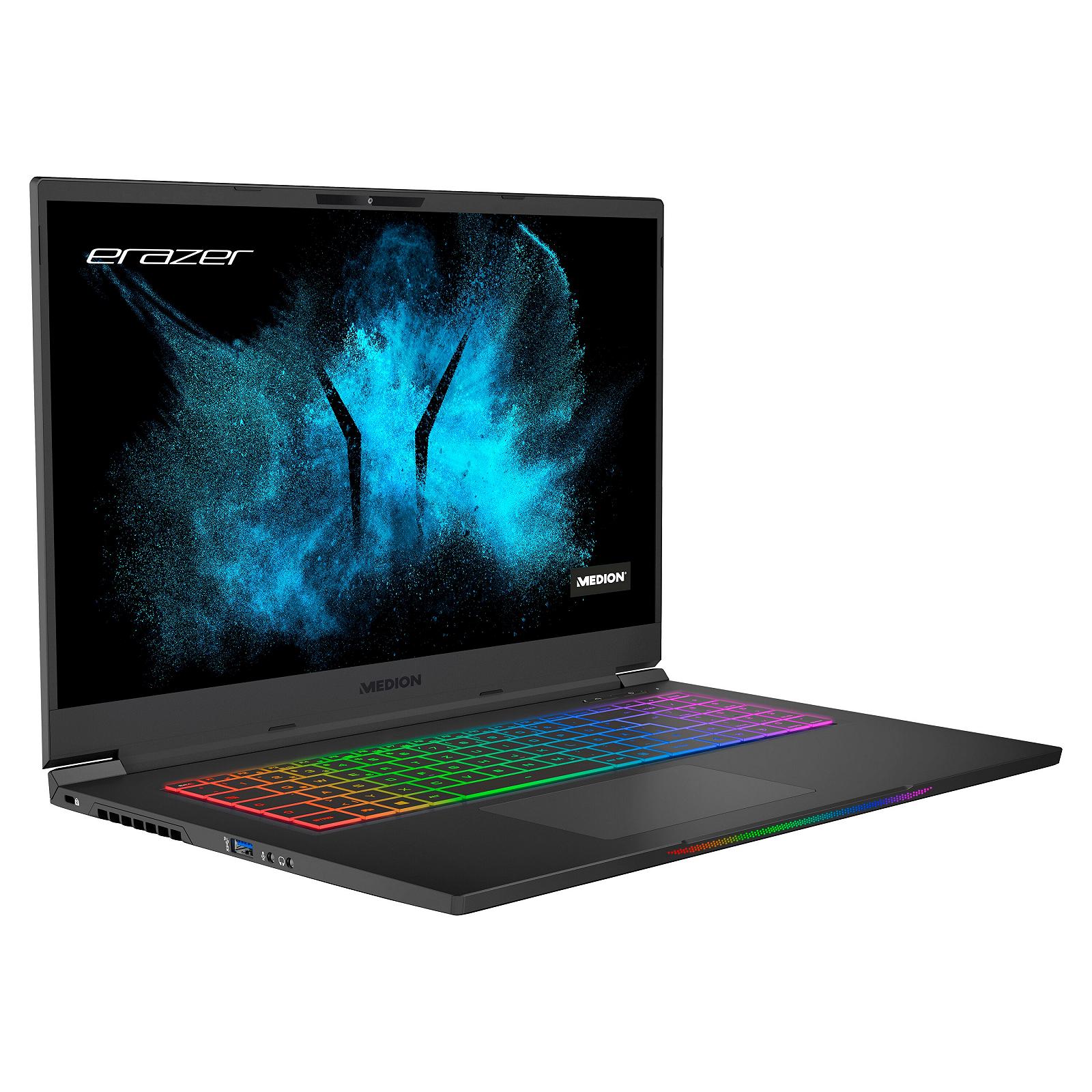 Ігровий ноутбук 17,3" Medion (Lenovo Group) Erazer Beast X30-MD | Intel Core i7-12700H | IPS (2560x1440) QHD 165 Гц | RAM 32 ГБ | SSD NVME 1 ТБ | Nvidia GeForce RTX 3070Ti, 8 ГБ | Win11 (5150), фото №3