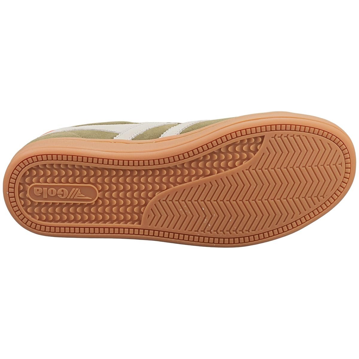 Кроссовки Gola Equipe Ii Мужские Khaki, Off White, фото №7