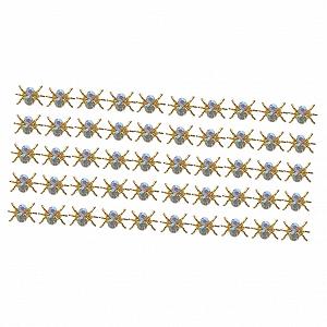 Украшения для ногтей Паук FRCOLOR Элегантный набор 2 шт 100 шт * 2 - Фото 1