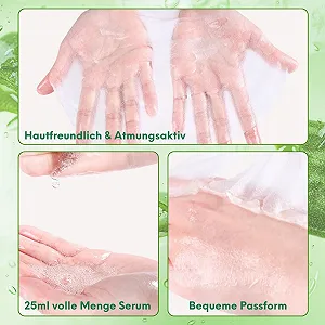 Тканевая Маска для Лица Aloe Vera Korean, 7 шт, Глубокое Увлажнение, Успокаивающая, Восстановление После Солнца, Питание, Контроль Жирности, Восстанавливает Кожный Барьер synthetic.ua - Фото 1