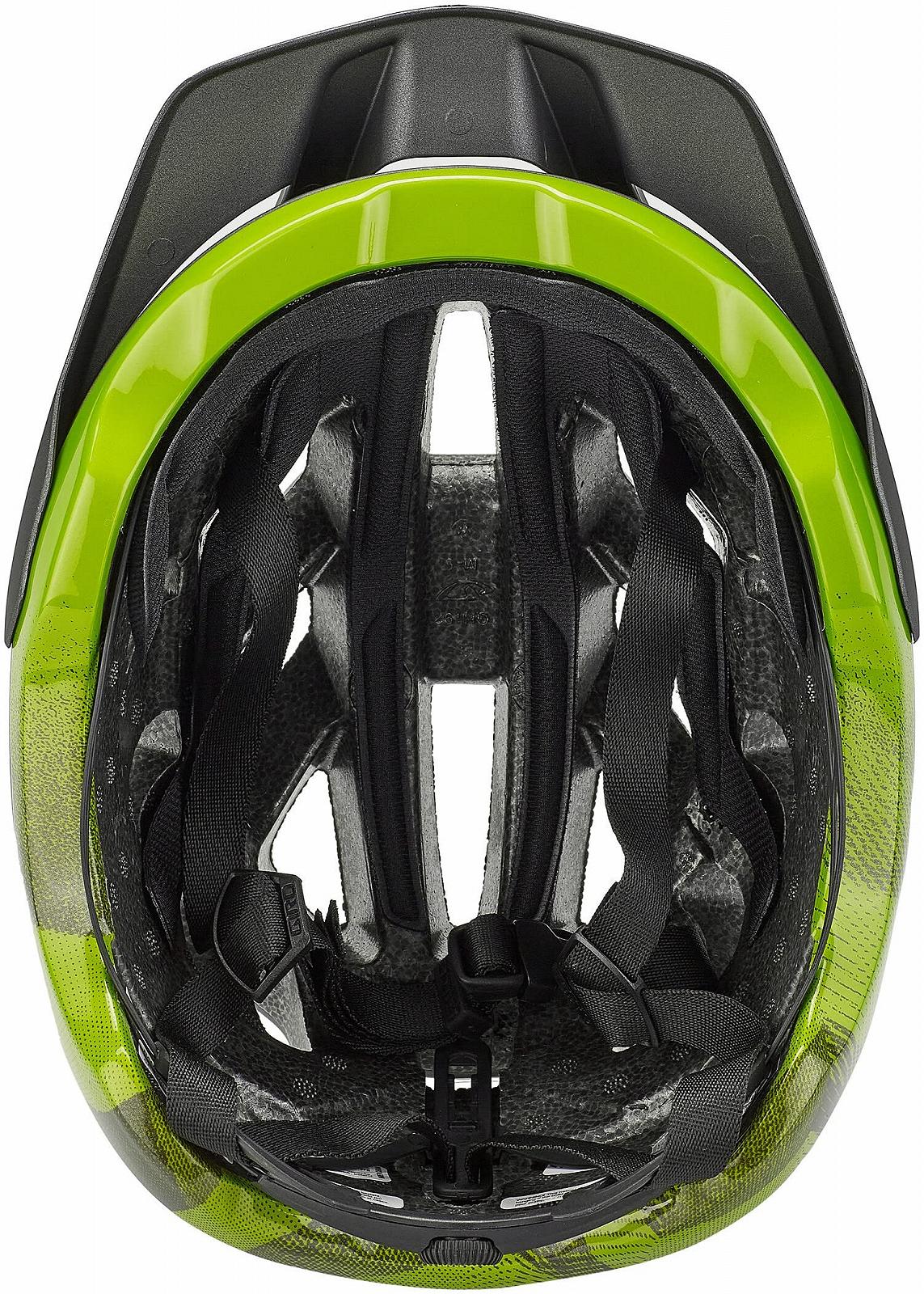 Шлем Giro Radix mat metallic black/ano lime M, фото №7