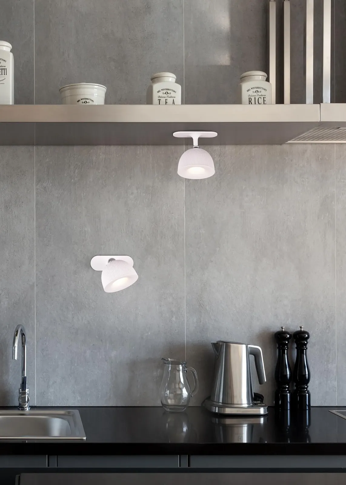 Настільна лампа Reality Leuchten Maxima R57791101 LED акумуляторна металева 3 Ват 4-рівневий сенсор з кріпленнями Біла матова, фото №6