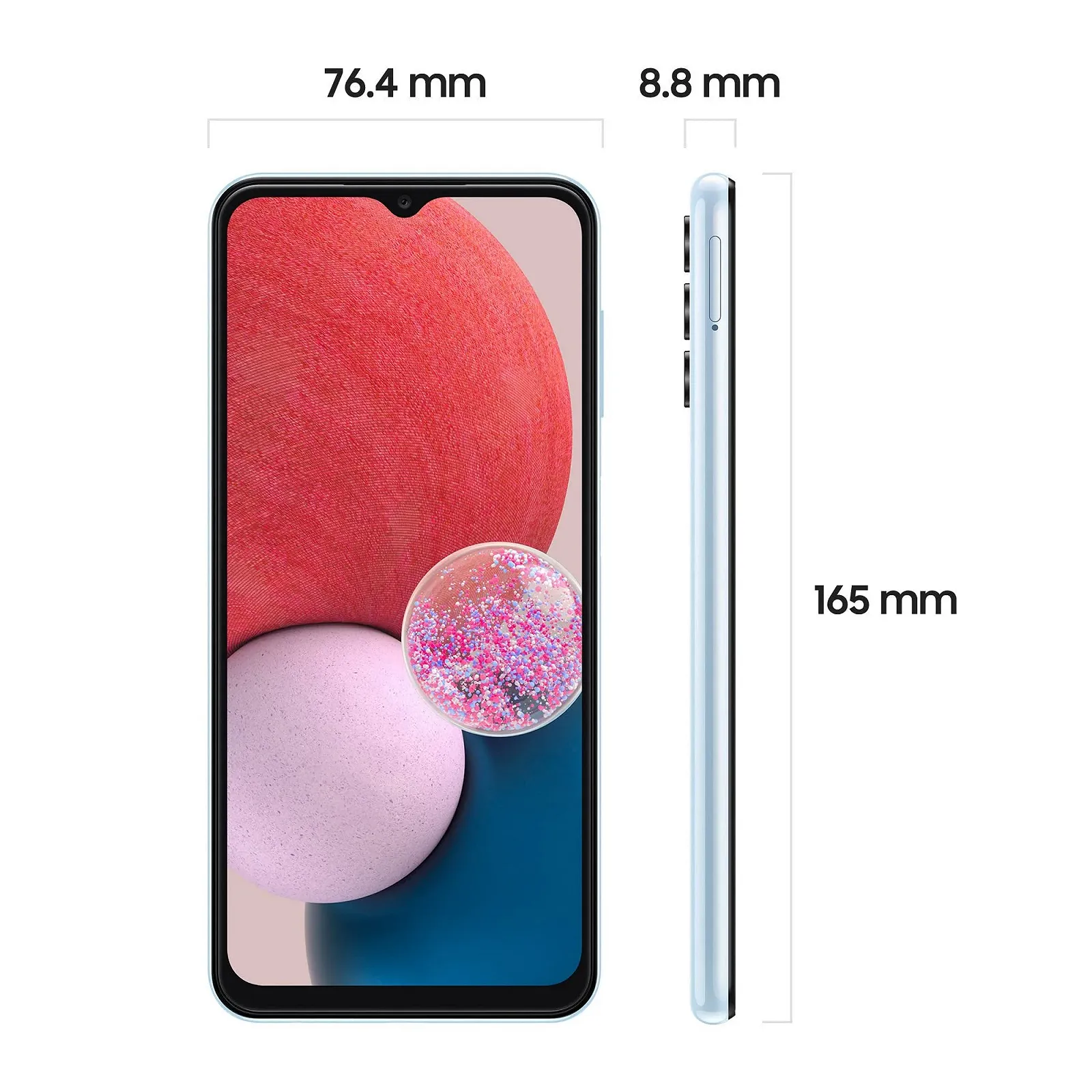 Смартфон Samsung Galaxy A13 SM-A135FLBVEUB Blue, фото №3